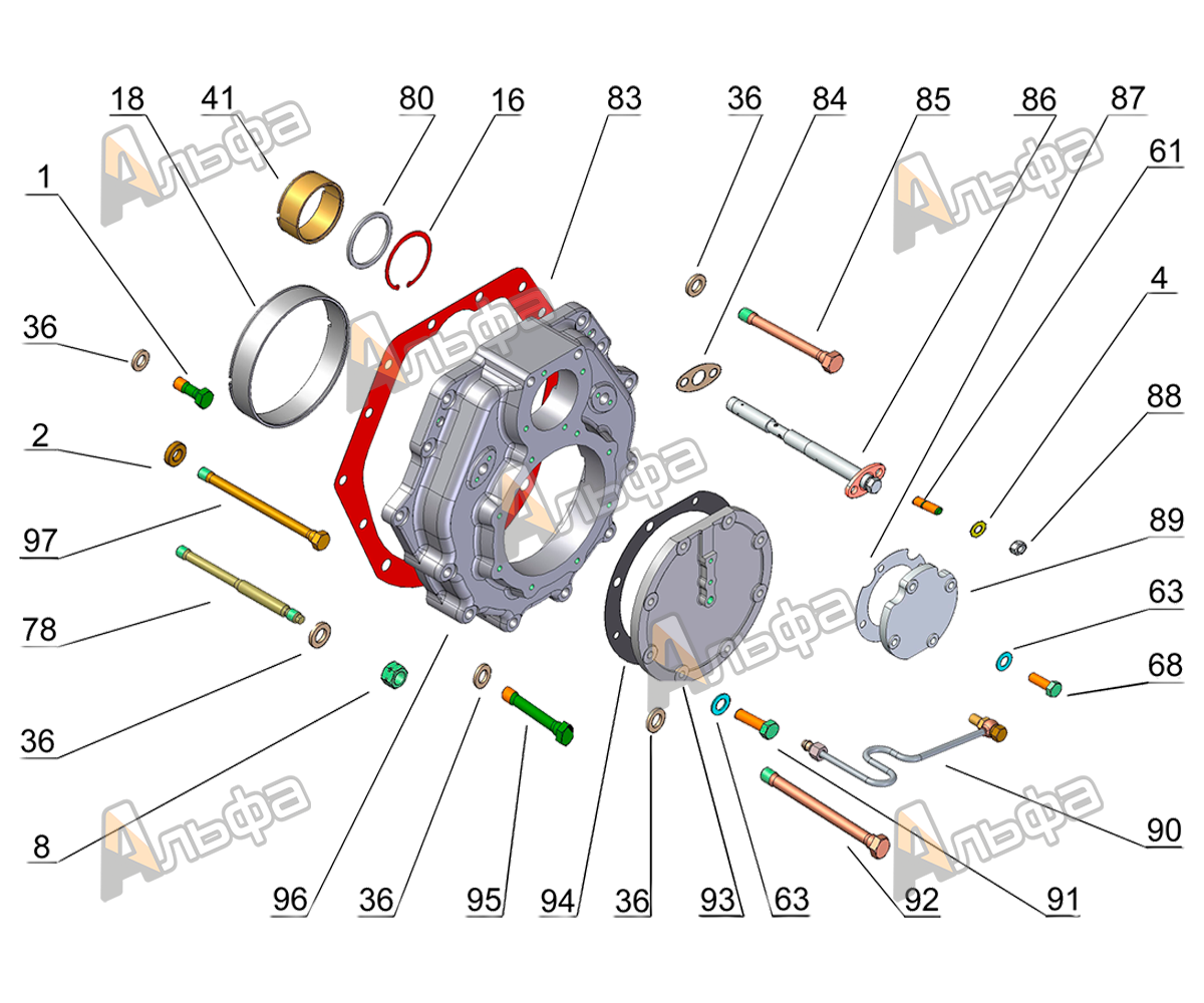 Привод распределительного вала