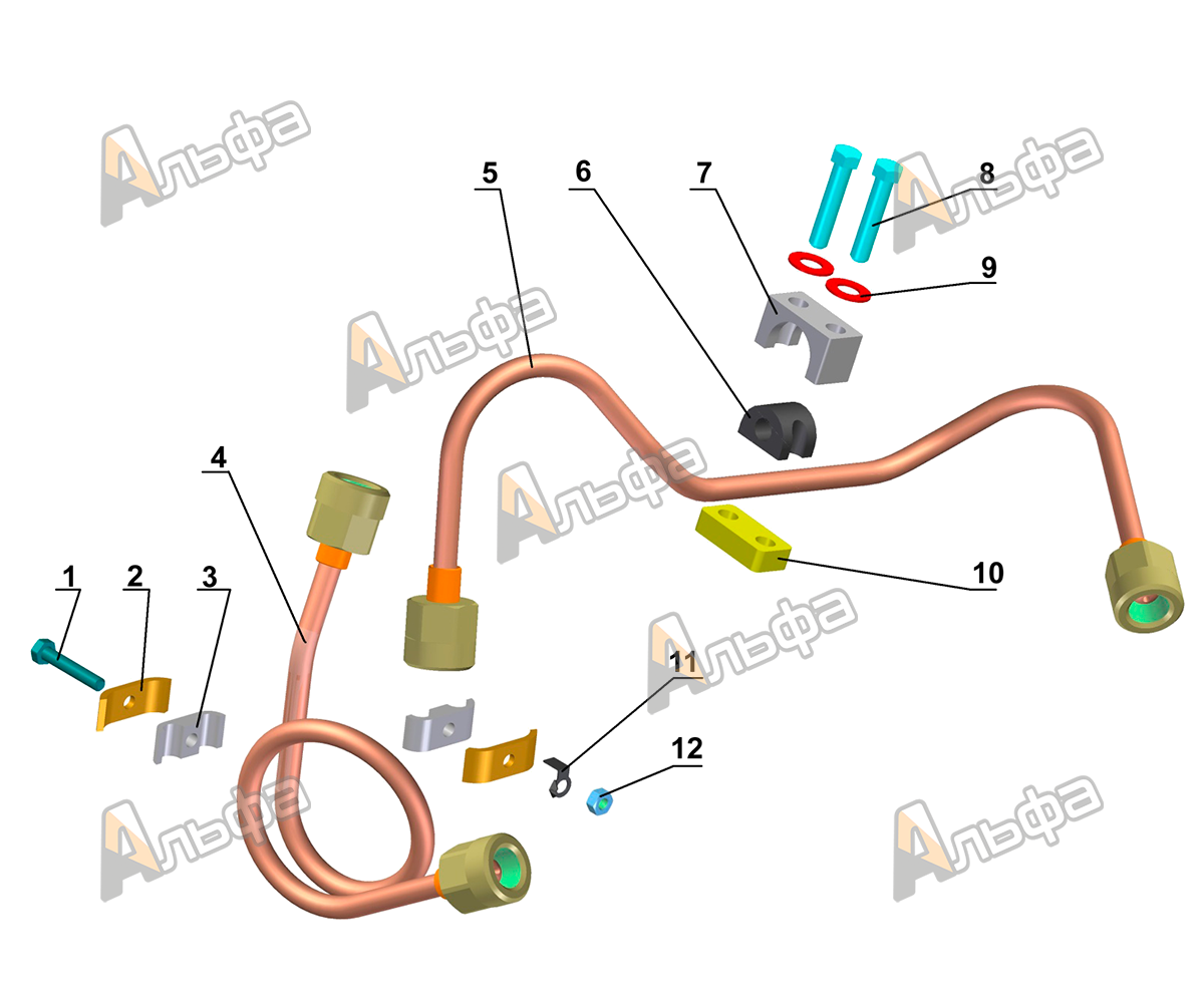Топливопровод высокого давления