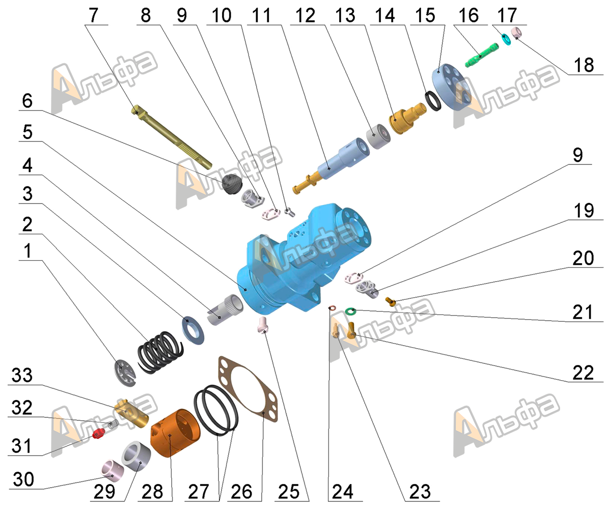 Насос топливный