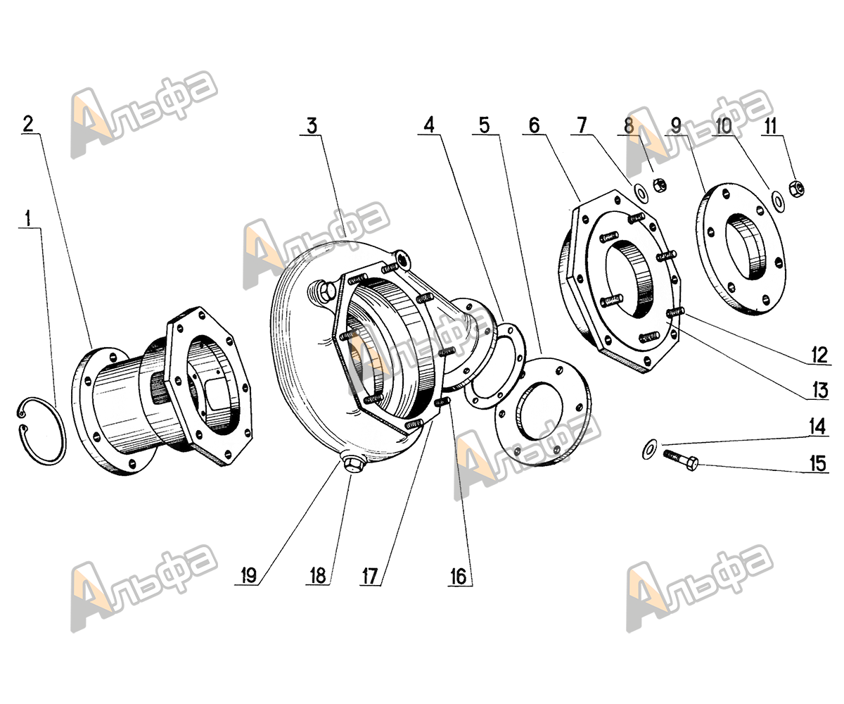 Насос водяной