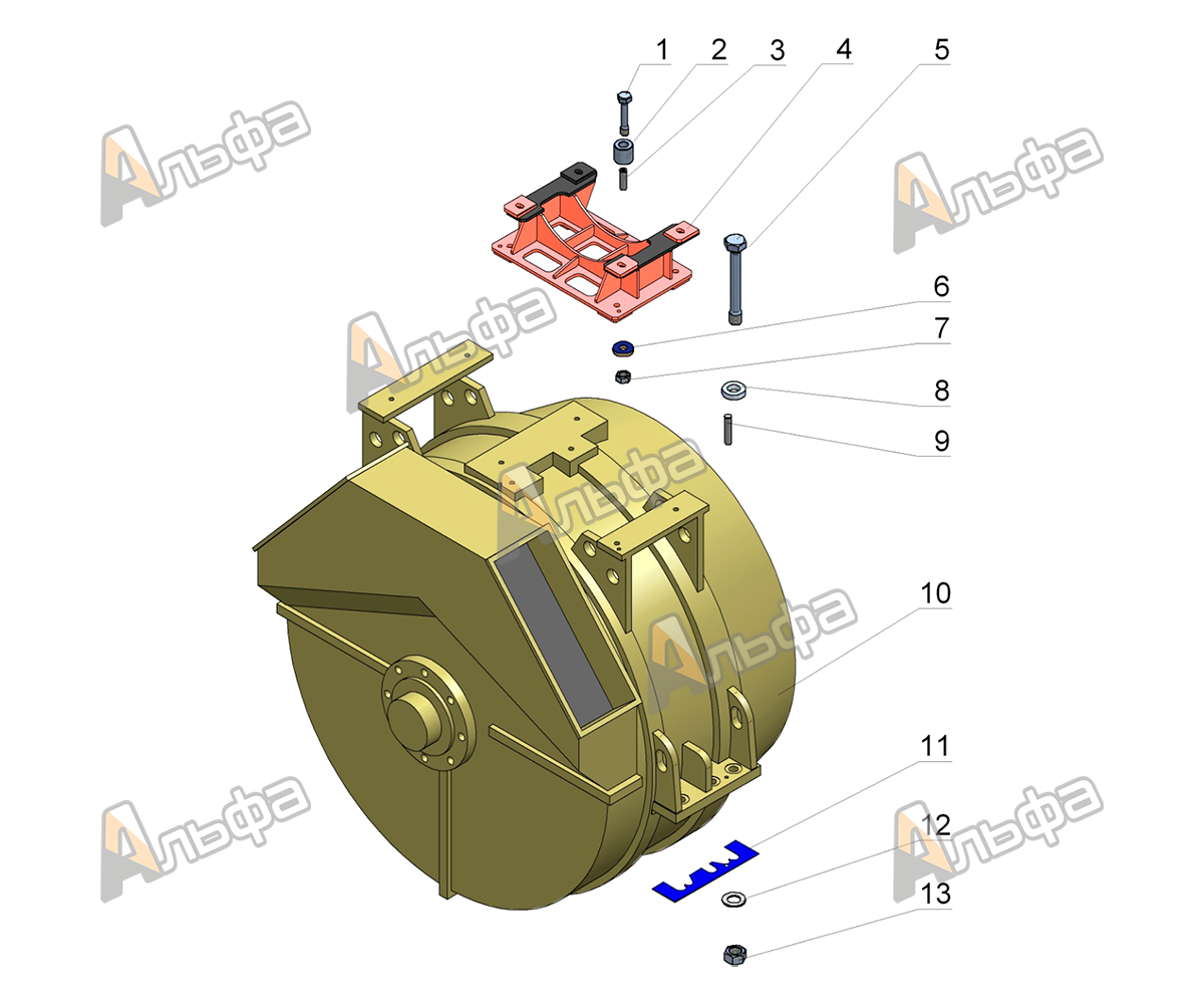 Установка электрических машин