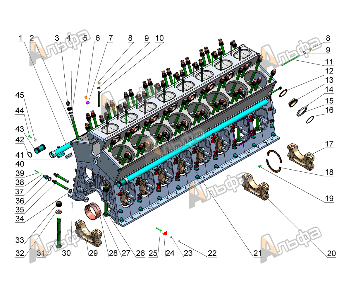 Блок цилиндров